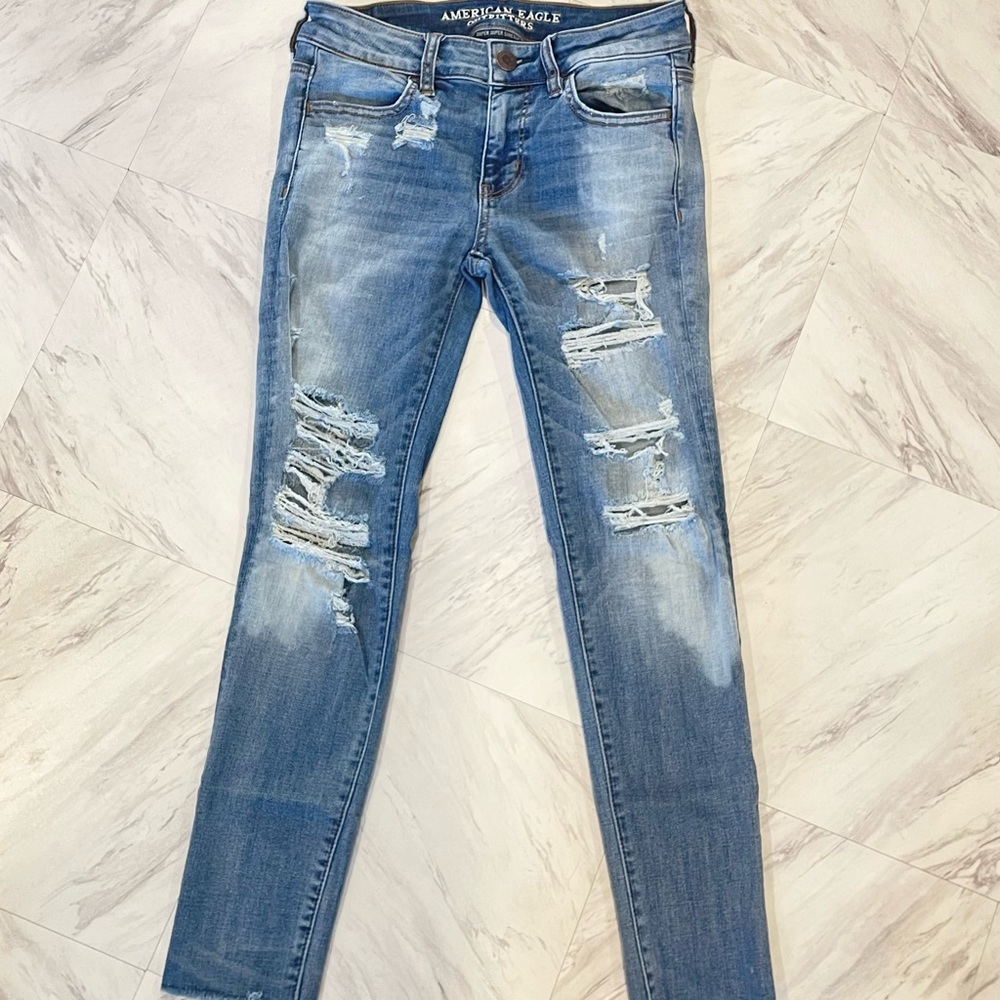 American Eagle jegging crop size 4
